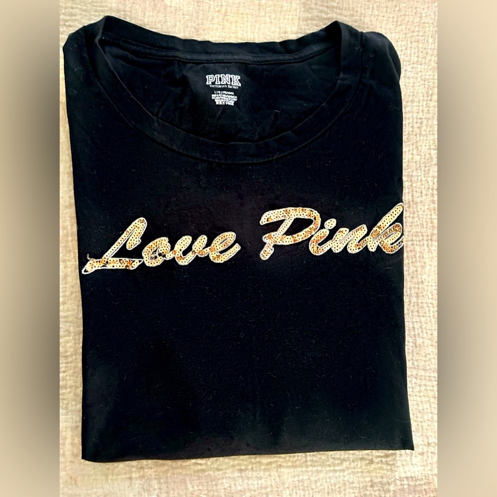 PINK brand BLING tee